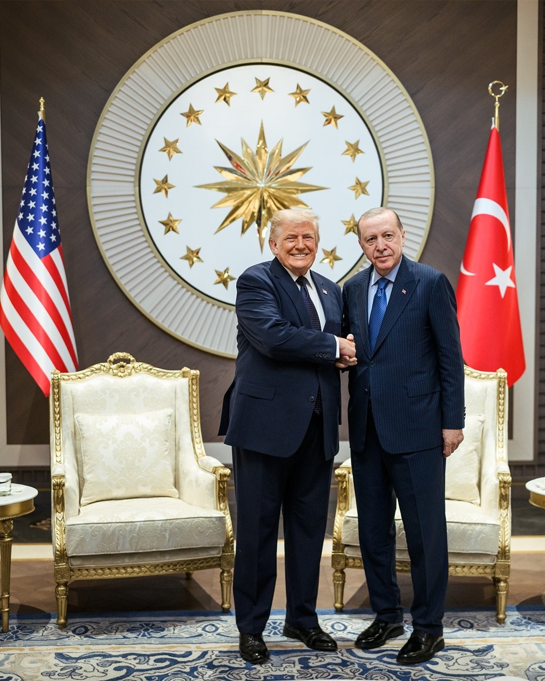 BEYAZ SARAY, TRUMP İLE CUMHURBAŞKANI ERDOĞAN’IN FOTOĞRAFINI PAYLAŞTI
