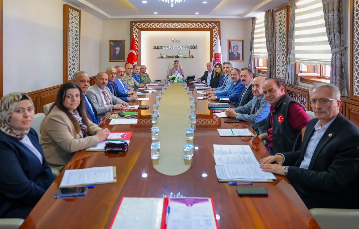 BAYBURT’TA 15 TEMMUZ HAZIRLIKLARI TOPLANTIDA ELE ALINDI