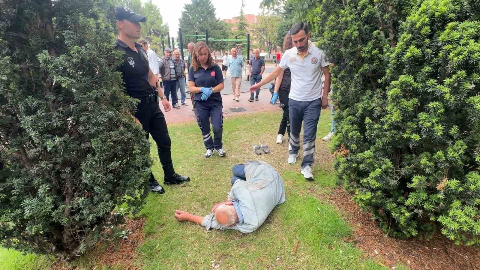 ANITPARK’TAKİ SARHOŞ SAĞLIKÇILARI BEZDİRDİ