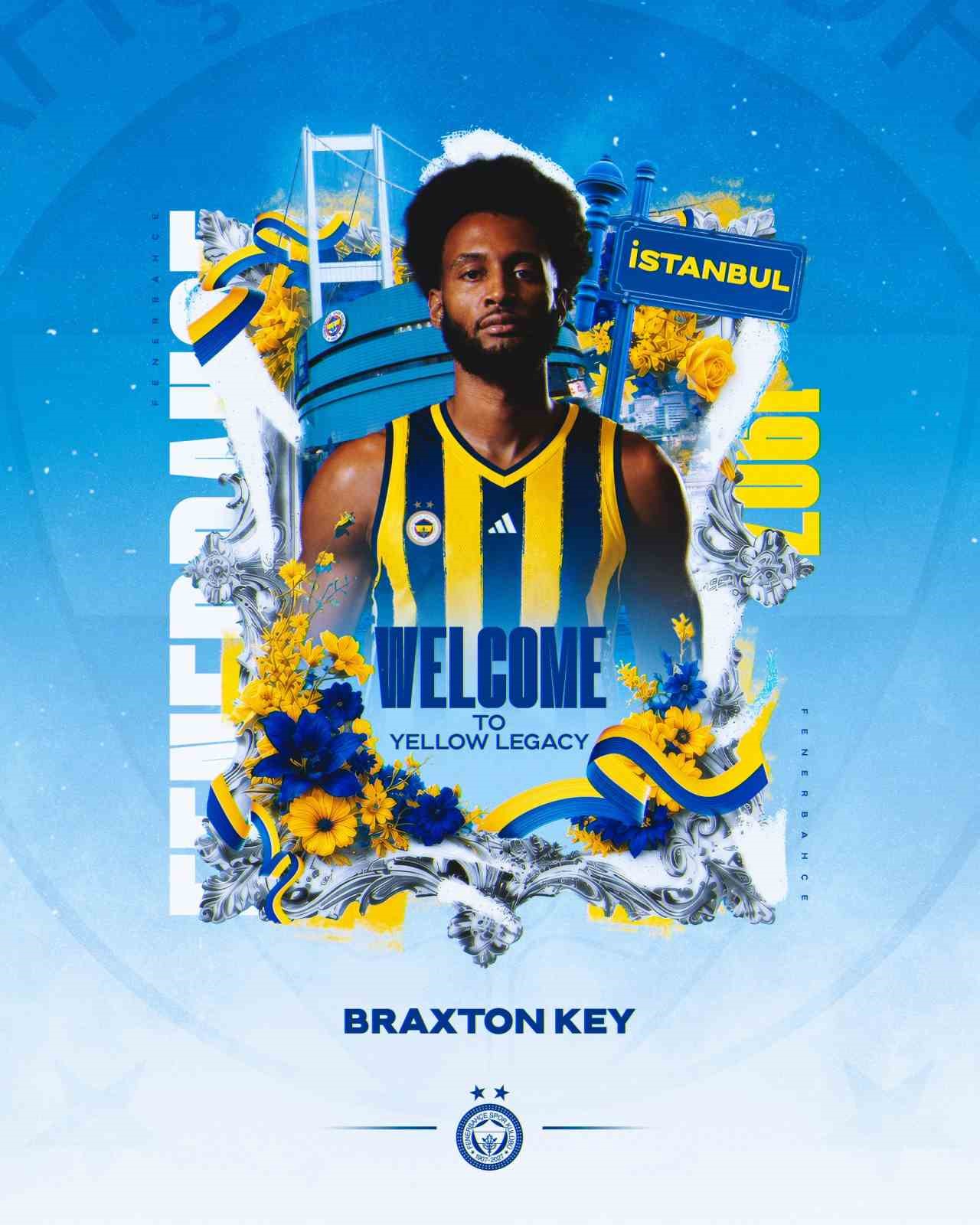 FENERBAHÇE, BRAXTON KEY’İ KADROSUNA KATTI