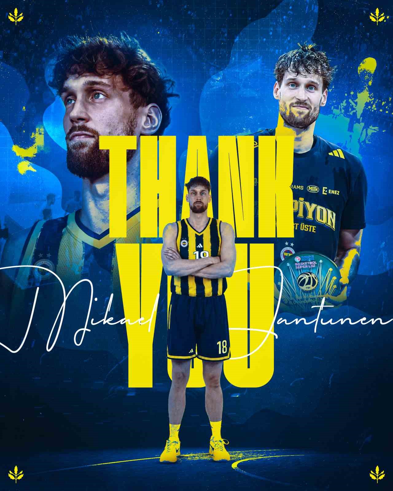 FENERBAHÇE, MİKAEL JANTUNEN İLE YOLLARINI AYIRDI