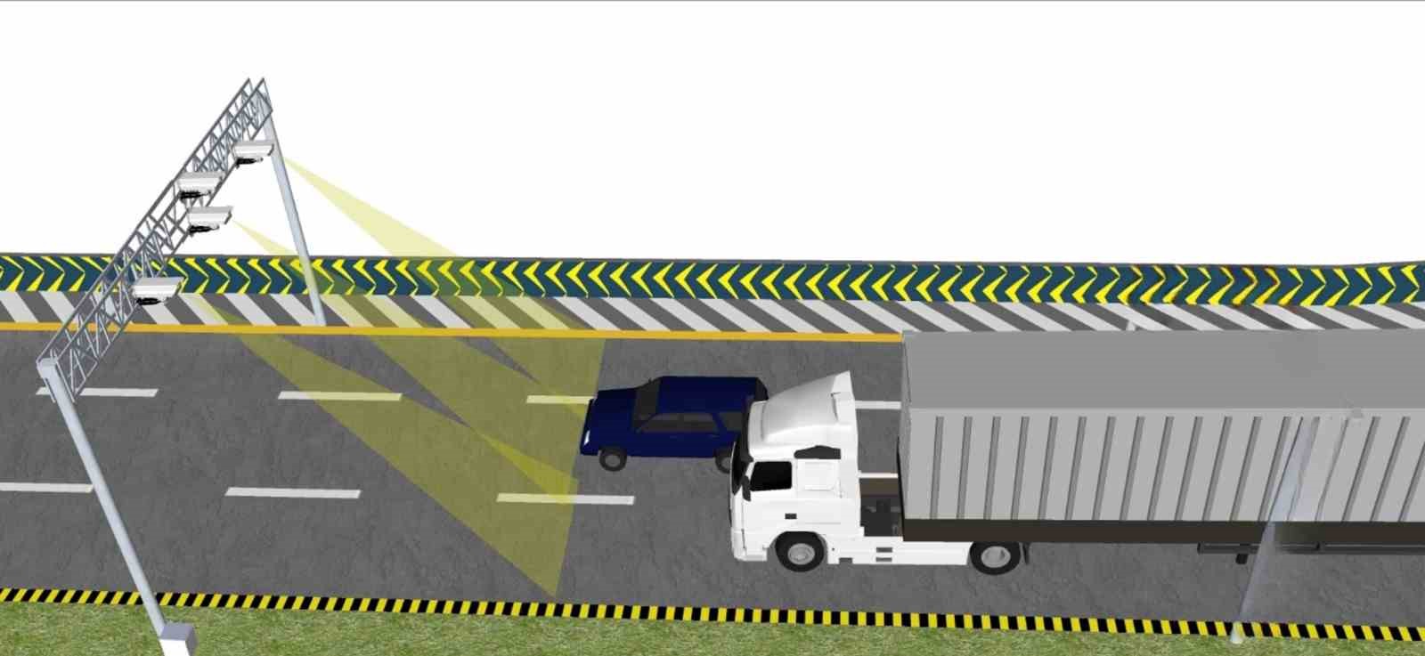 KOCAELİ’DEKİ 4 ANA ARTERDE KAMYON VE TIR TRAFİĞİ 7/24 ELEKTRONİK OLARAK İZLENECEK