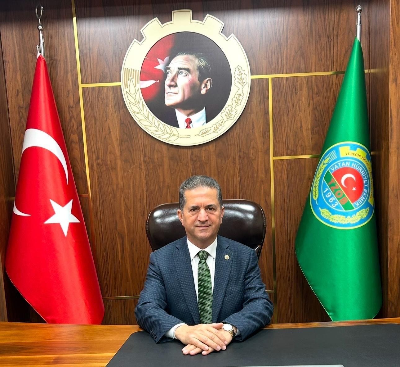 YÜREĞİR ZİRAAT ODASI BAŞKANI DOĞAN: "TARIMIN GELECEĞİ İÇİN VERGİ YÜKÜ HAFİFLETİLMELİ"
