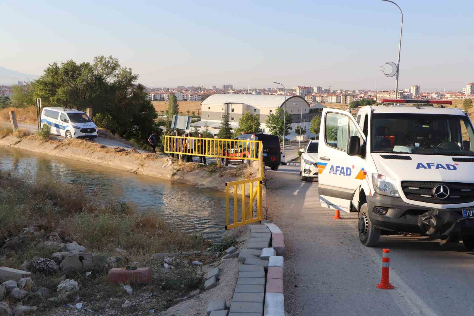 KANALDA AKINTIYA KAPILAN 2 ÇOCUĞU İTFAİYE VE AFAD KURTARDI