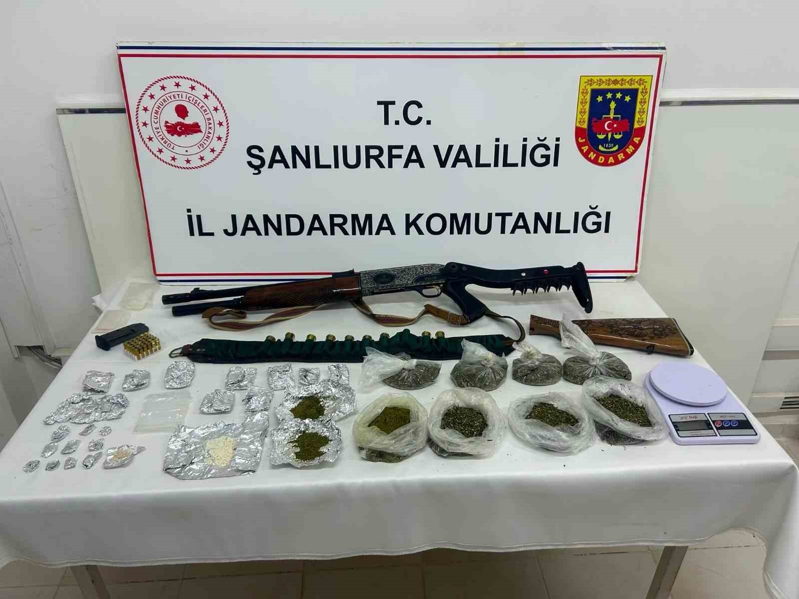 SURUÇ’TA UYUŞTURUCU OPERASYONU: 1 GÖZALTI