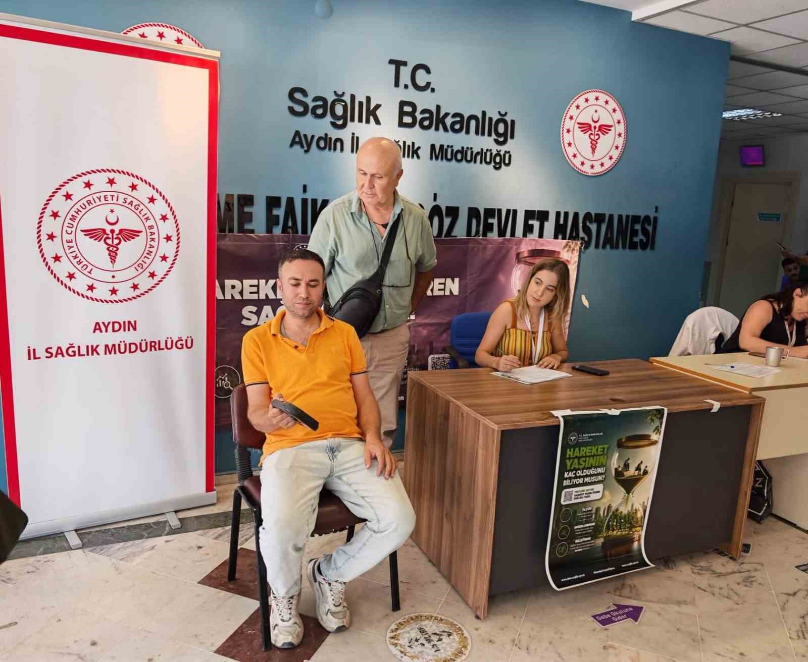 SÖKE’DE VATANDAŞLARIN HAREKET YAŞI ÖLÇÜLDÜ