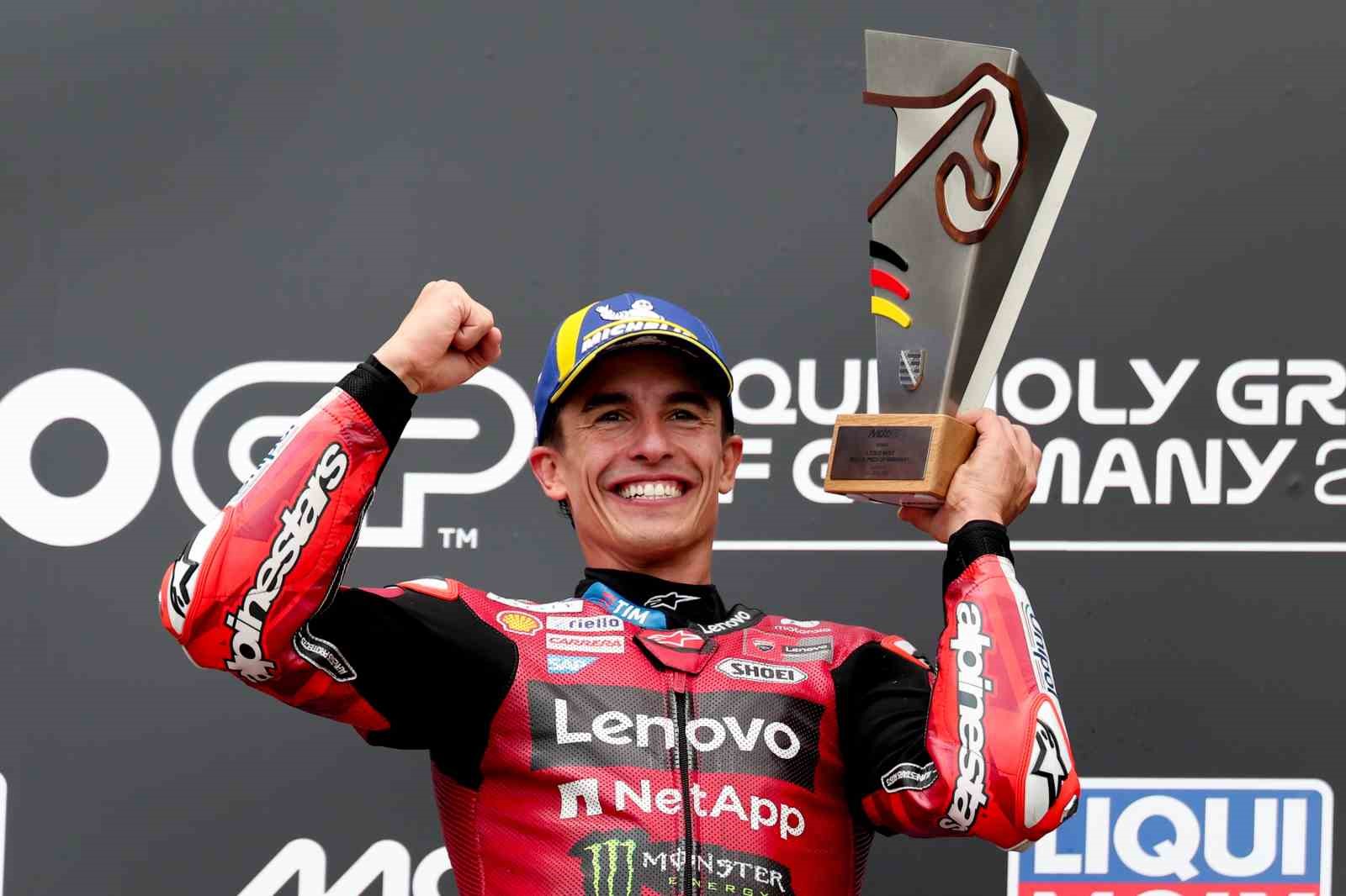 MOTOGP’DE ALMANYA ETABINI MARC MARQUEZ KAZANDI