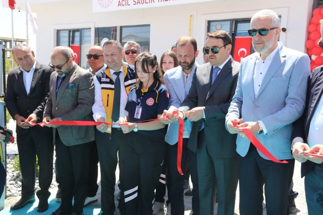 KÜTAHYA OSB’NİN DESTEKLERİYLE YAPILAN 112 ACİL SAĞLIK HİZMETLERİ İSTASYONU HİZMETE AÇILDI