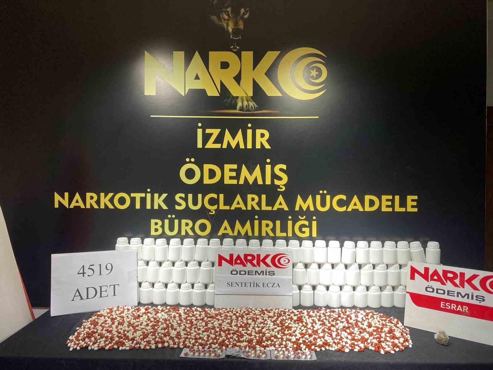 İZMİR’DE ZEHİR TACİRLERİNE 6 AYLIK TAKİP: 30 TUTUKLAMA