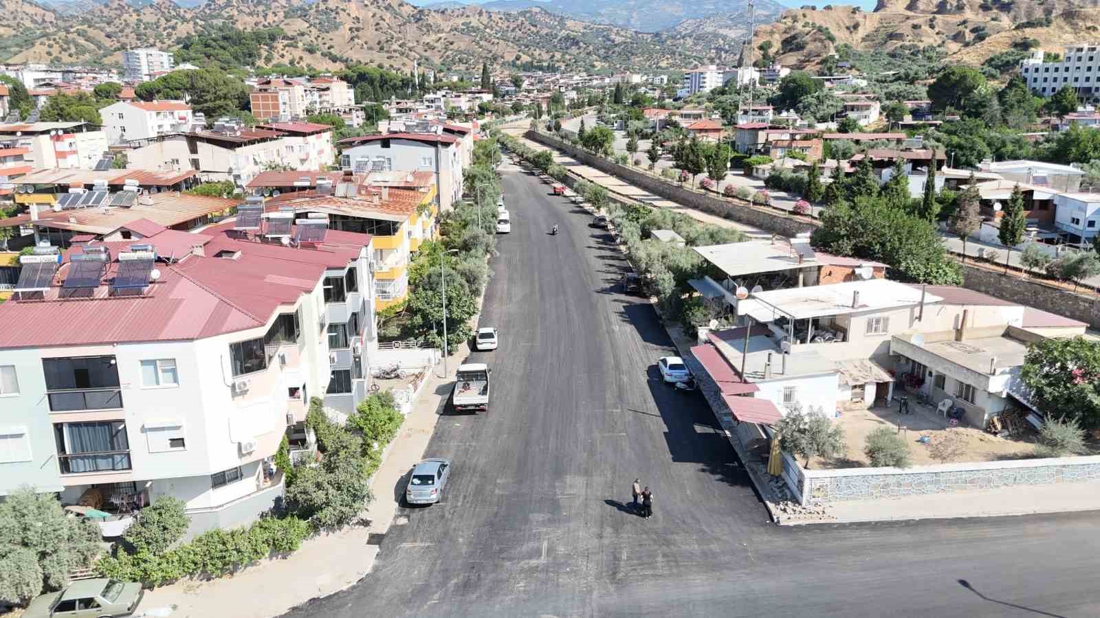 NAZİLLİ AYDOĞDU MAHALLESİ’NDE SICAK ASFALT YATIRIMI