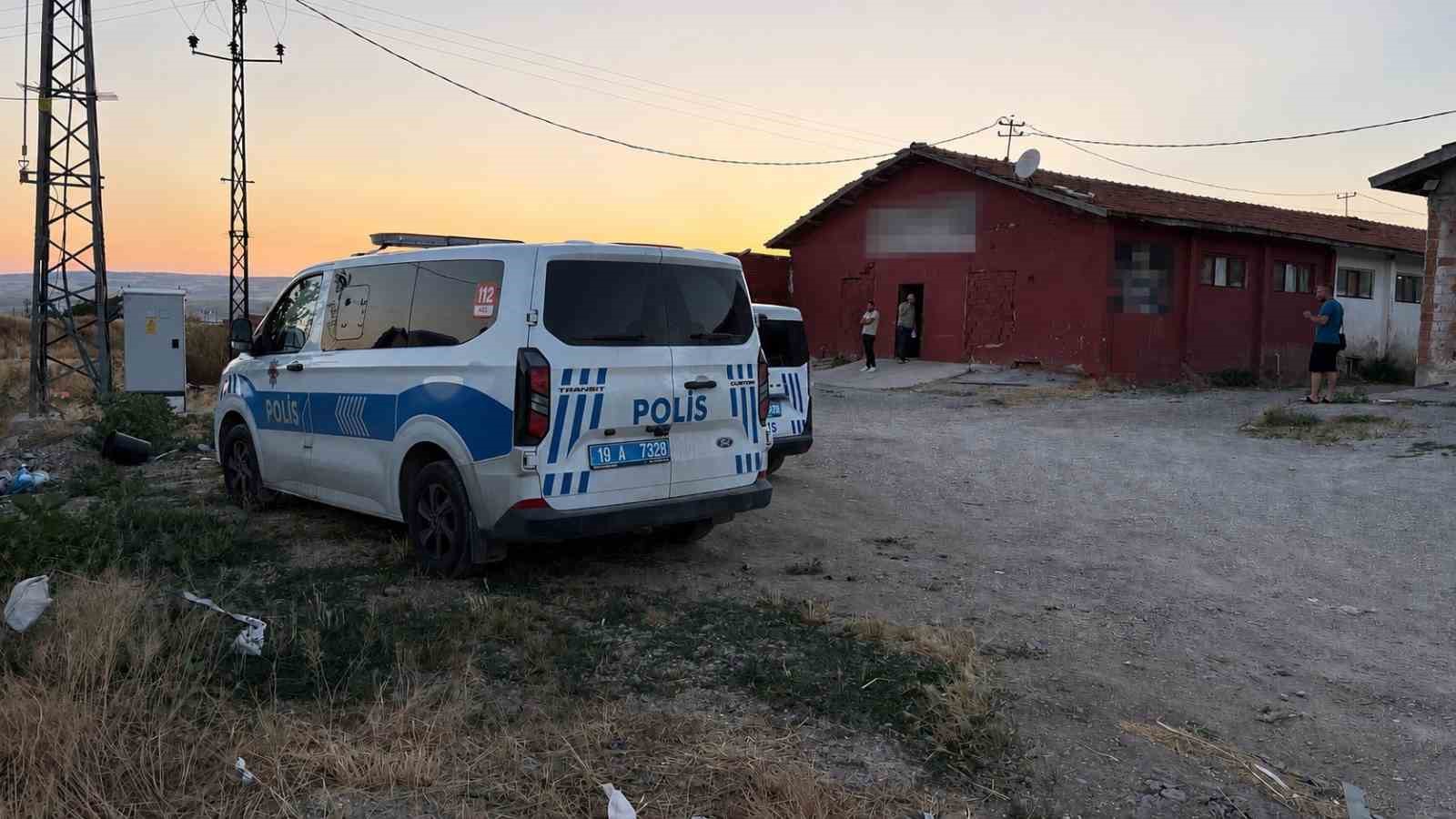 ÇORUM’DA SİLAHLI KAVGA: 1 YARALI