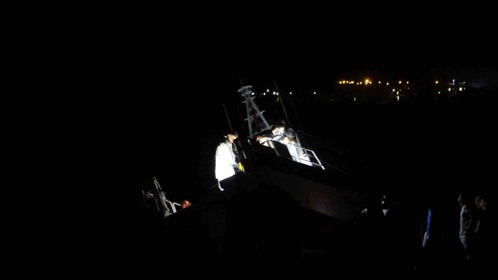 GİRESUN’DA SAHİL GÜVENLİK BOTU KAZA YAPTI, PERSONEL YARALANDI
