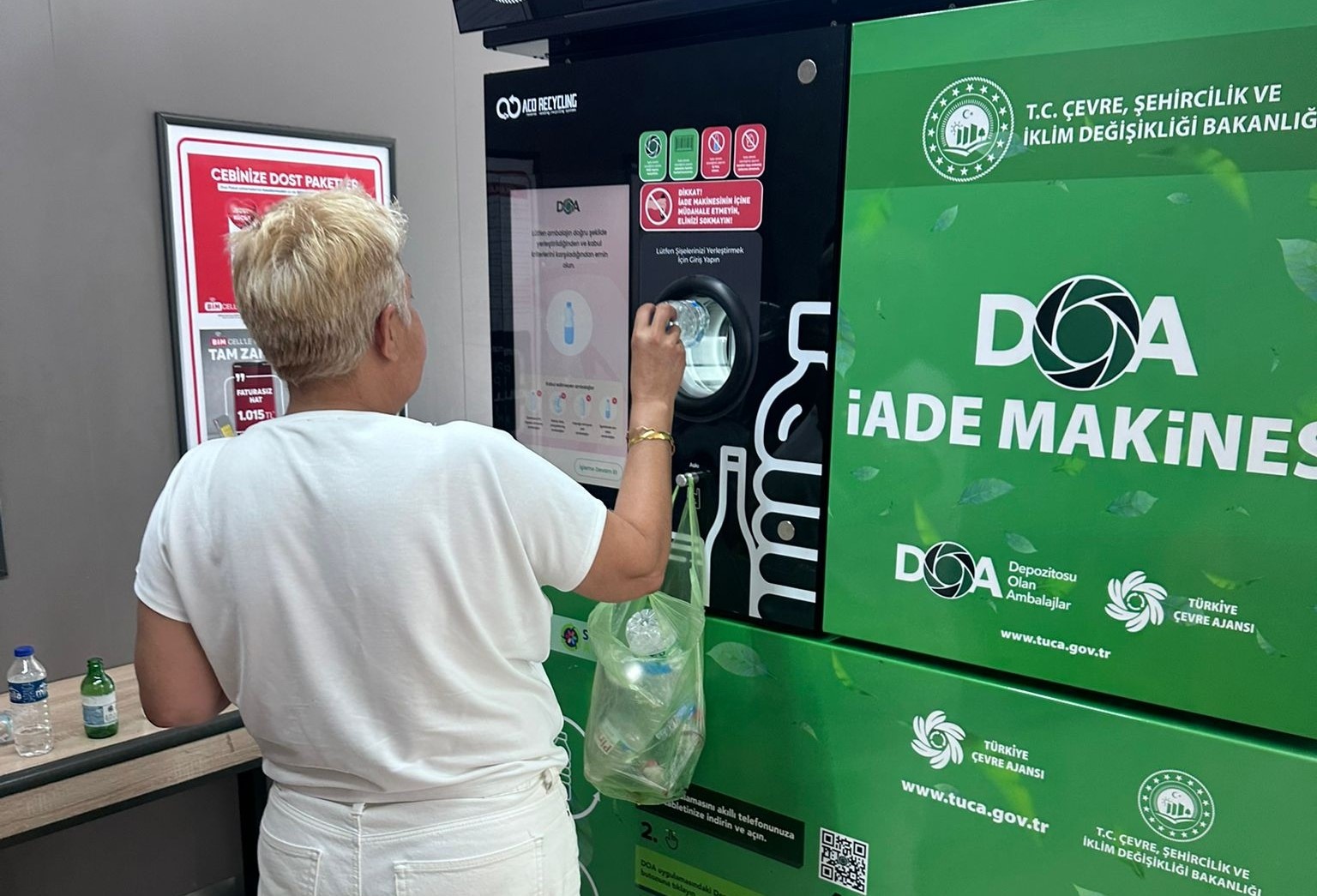 MANİSA’DA ATIK ŞİŞE VE KUTUYA PARA DÖNEMİ
