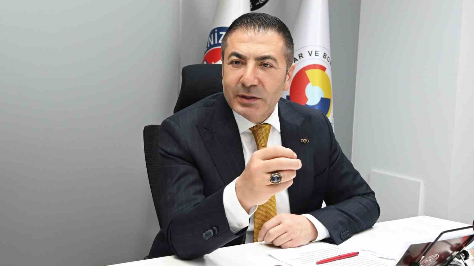 DTO BAŞKANI UĞUR ERDOĞAN, "1 TRİLYON LİRALIK FİNANSMAN DESTEĞİ ÜRETİM, YATIRIM VE İSTİHDAMIMIZA GÜÇ KATACAKTIR"