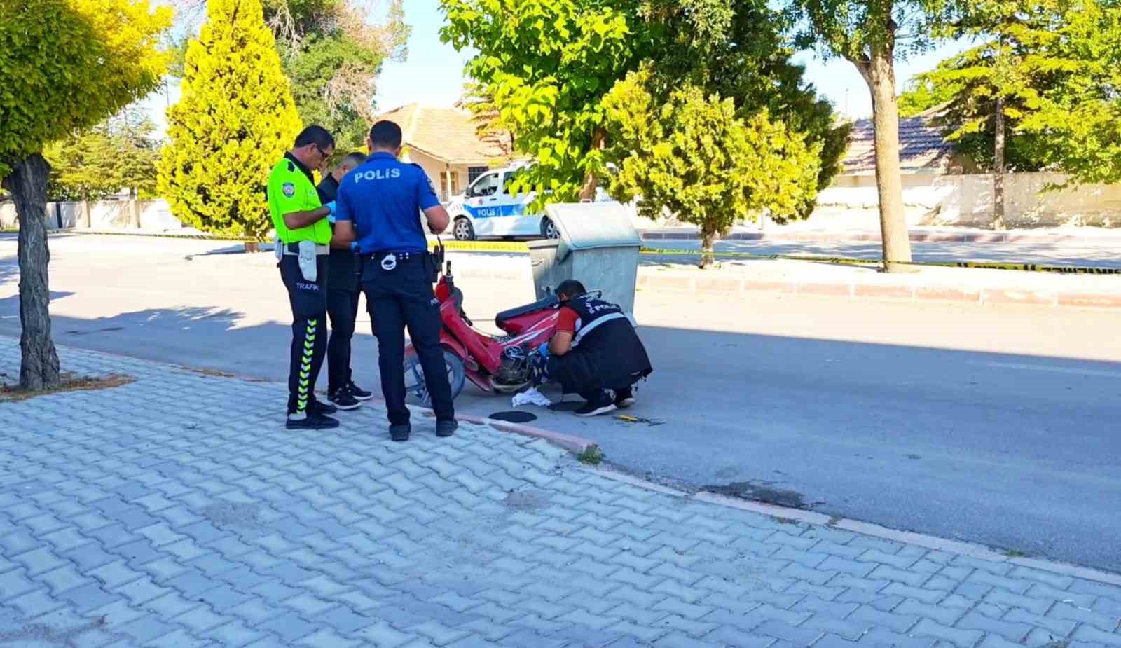 MOTOSİKLET ÜZERİNDE KALP KRİZİ GEÇİREN ADAM HAYATINI KAYBETTİ