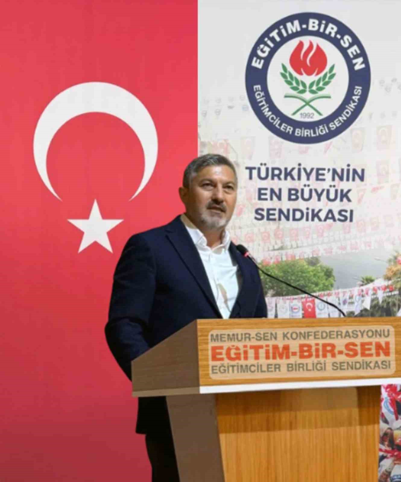EĞİTİM BİR-SEN ŞUBE BAŞKANI UÇAK, "15 TEMMUZ’DA VATAN VE MİLLET DÜŞMANLARINA İZİN VERMEDİK, VERMEYECEĞİZ"