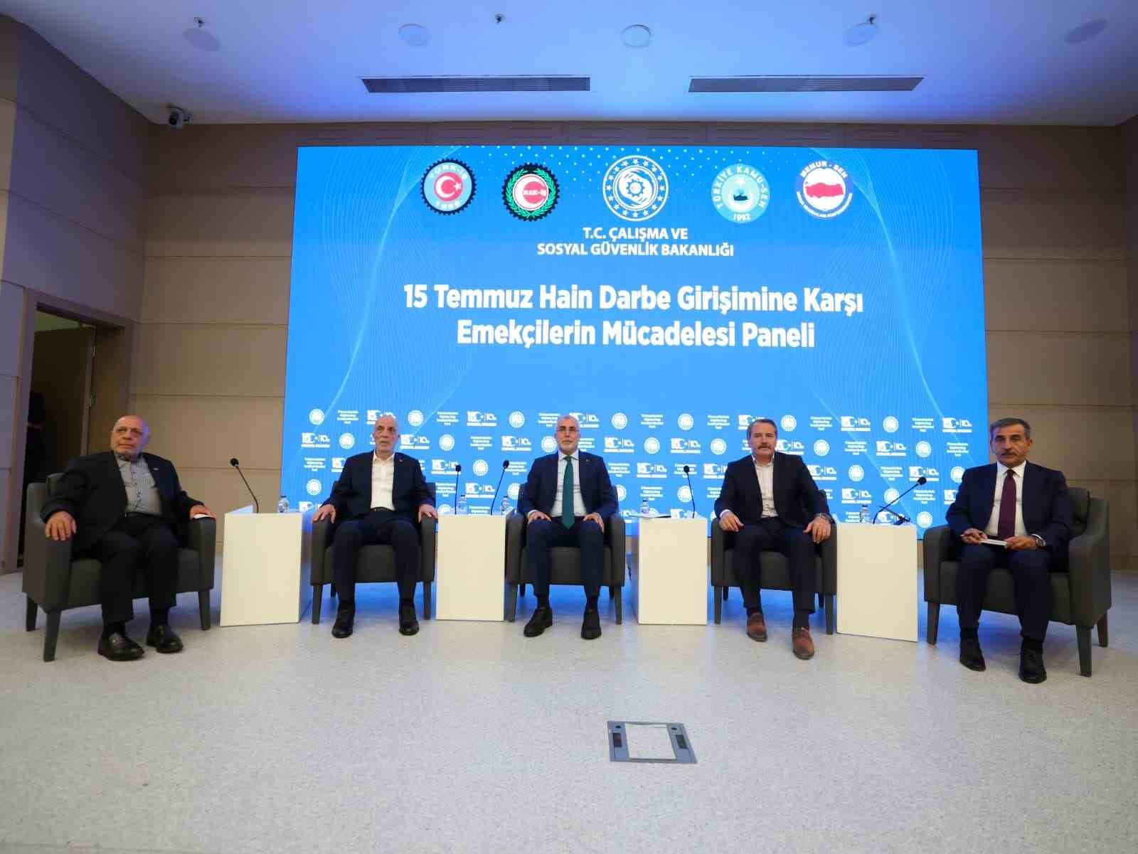 HAK-İŞ GENEL BAŞKANI ARSLAN: "15 TEMMUZ’UN BİZE KAZANDIRDIĞI EN ÖNEMLİ DEĞER ÜLKE GENELİNDE BİRLİĞİMİZİ KORUMAKTIR"