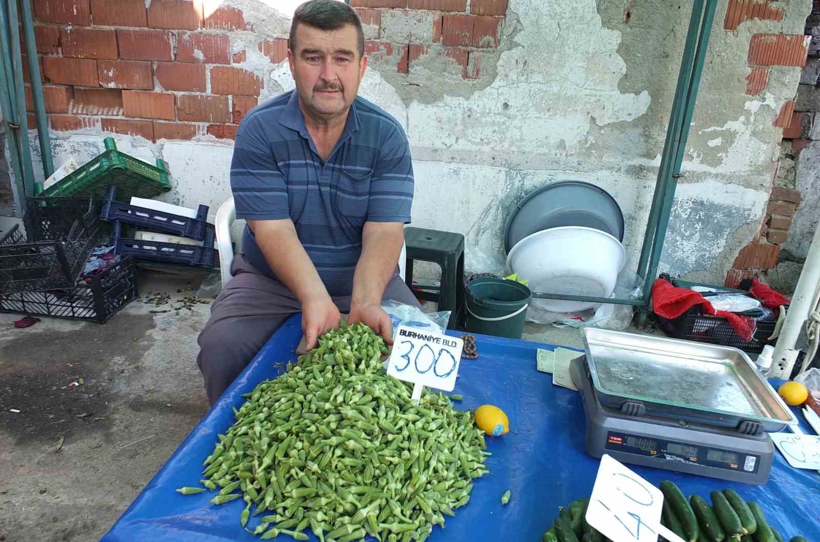 BURHANİYE’DE BAMYA ÜRETİCİSİNE KAZANDIRDI