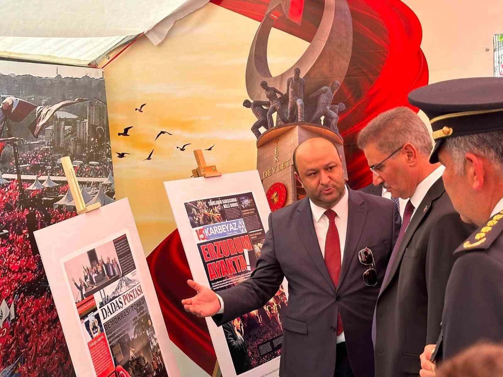 GENÇ İLETİŞİMCİLER 15 TEMMUZ RUHUNU MANŞETLERE TAŞIDI