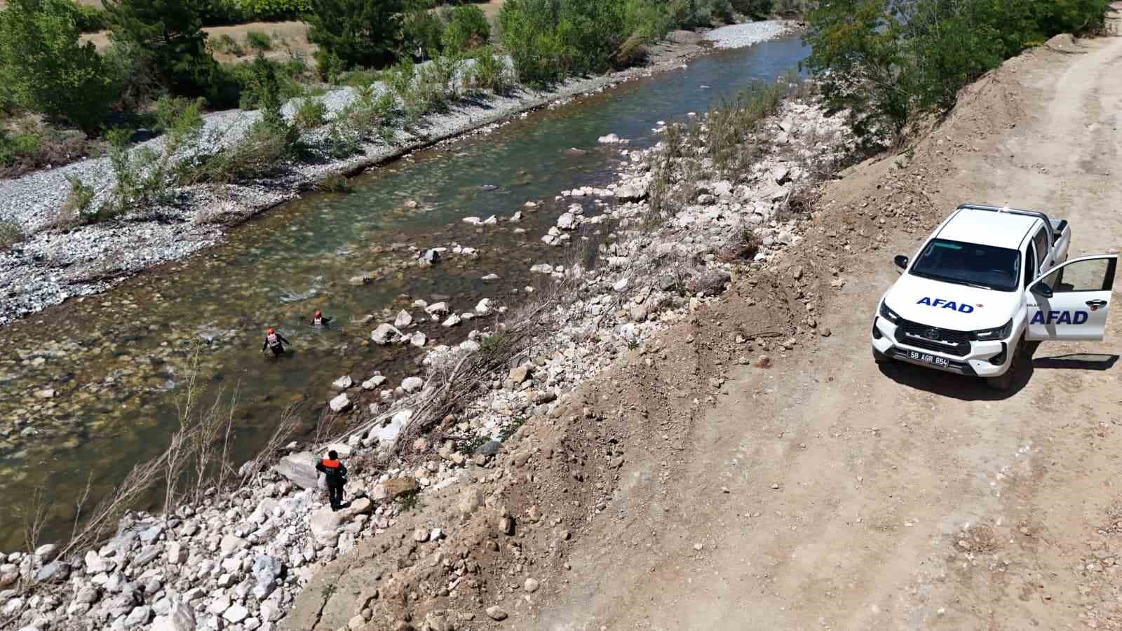 KELKİT ÇAYI’NDA KAYBOLAN ESMANUR İÇİN ARAMA ÇALIŞMALARI YENİDEN BAŞLADI
