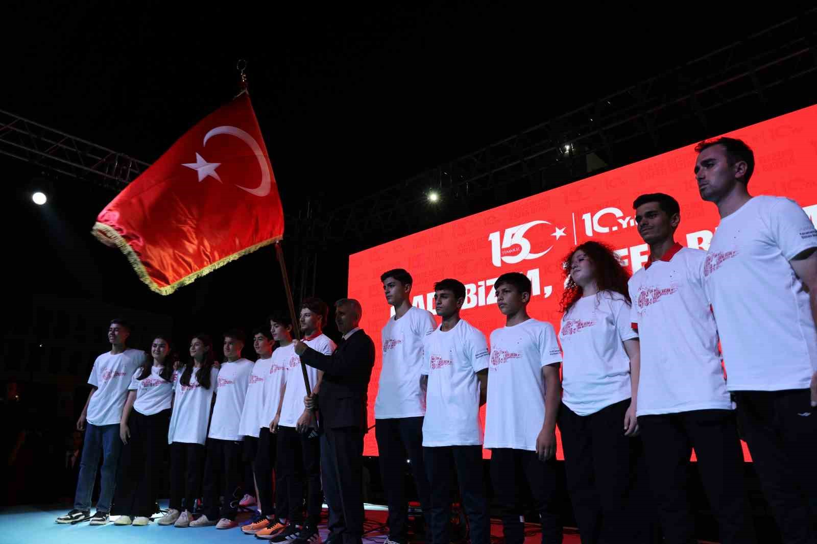 KAHRAMANMARAŞ’TA "15 TEMMUZ DEMOKRASİ VE MİLLİ BİRLİK GÜNÜ" DOLAYISIYLA ANMA PROGRAMI