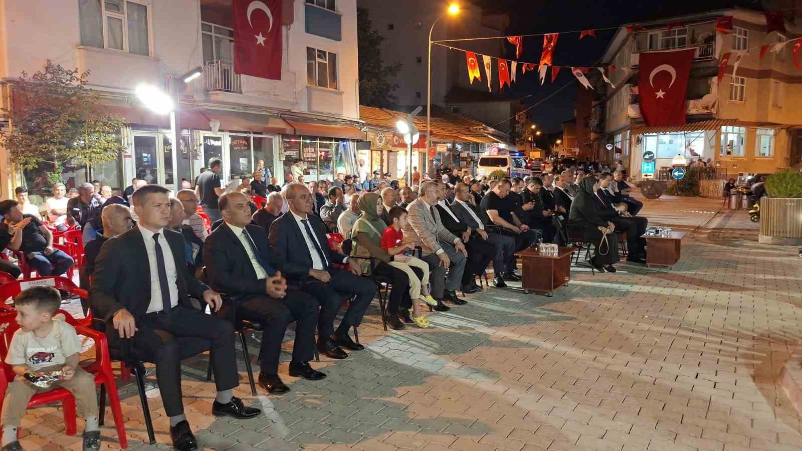 HİSARCIK’TA 15 TEMMUZ DEMOKRASİ VE MİLLİ BİRLİK GÜNÜ PROGRAMI DÜZENLENDİ