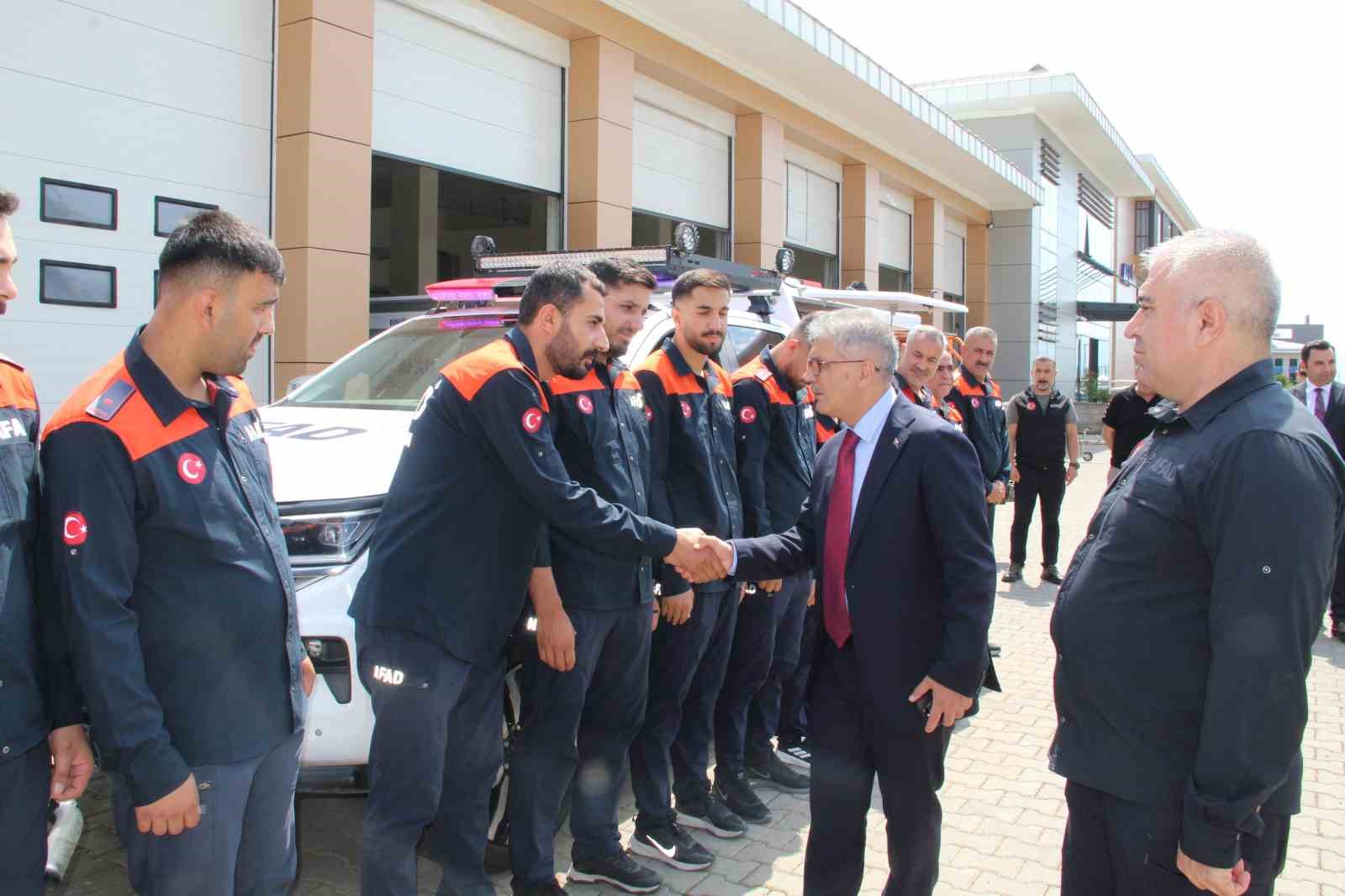 DEPREM RİSKİ YÜKSEK BİNGÖL’DE AFETE MÜDAHALE KAPASİTESİ GÜÇLENİYOR