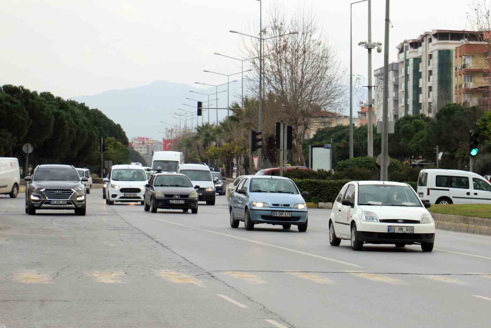 AYDIN’DA ARAÇ SAYISI 686 BİN OLDU