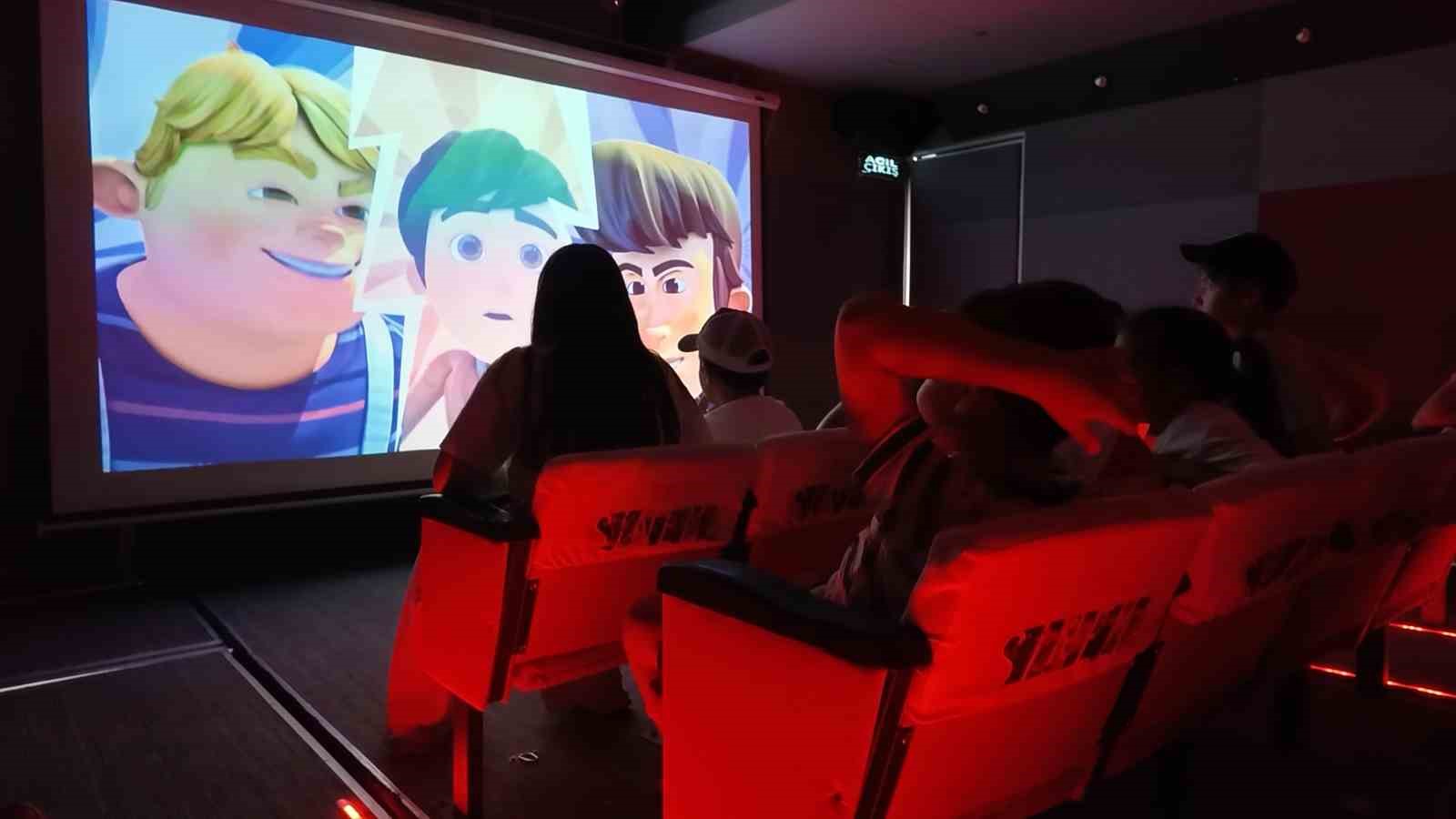 TRT SİNEMA TIRI, KIRIKKALE’DE ÇOCUKLARLA BULUŞTU
