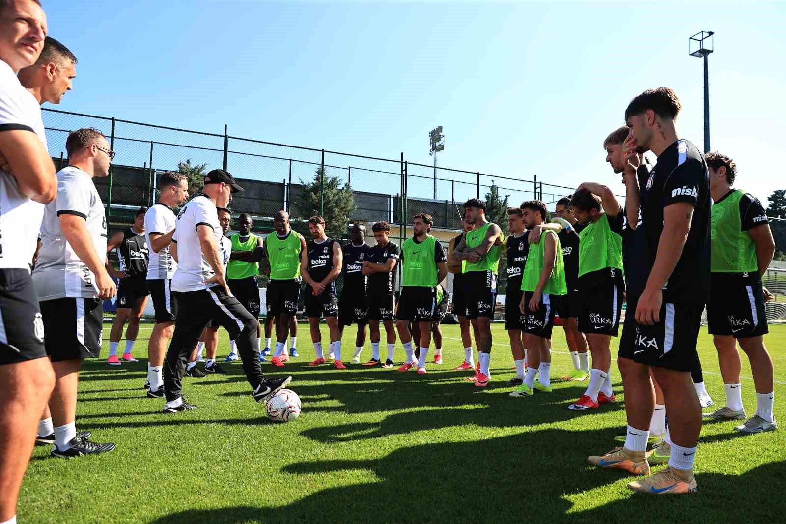 BEŞİKTAŞ, MİDTJYLLAND MAÇI HAZIRLIKLARINI SÜRDÜRDÜ