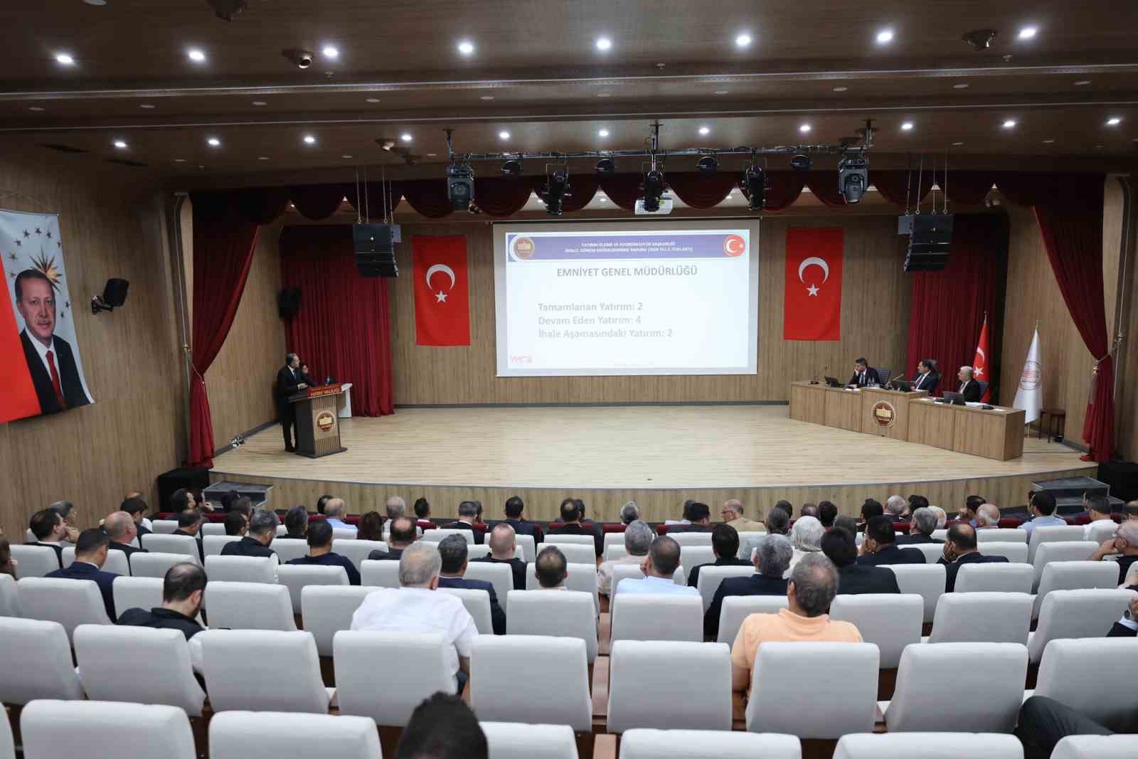 VALİ MASATLI BAŞKANLIĞINDA İL KOORDİNASYON KURULU TOPLANTISI GERÇEKLEŞTİRİLDİ