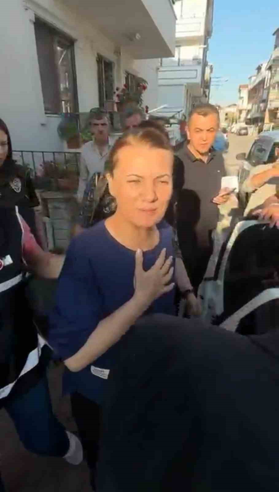 BAŞKAN FATMA KAPLAN HÜRRİYET’İN, POLİS ARACINA BİNDİĞİ ANLARIN GÖRÜNTÜSÜ ORTAYA ÇIKTI