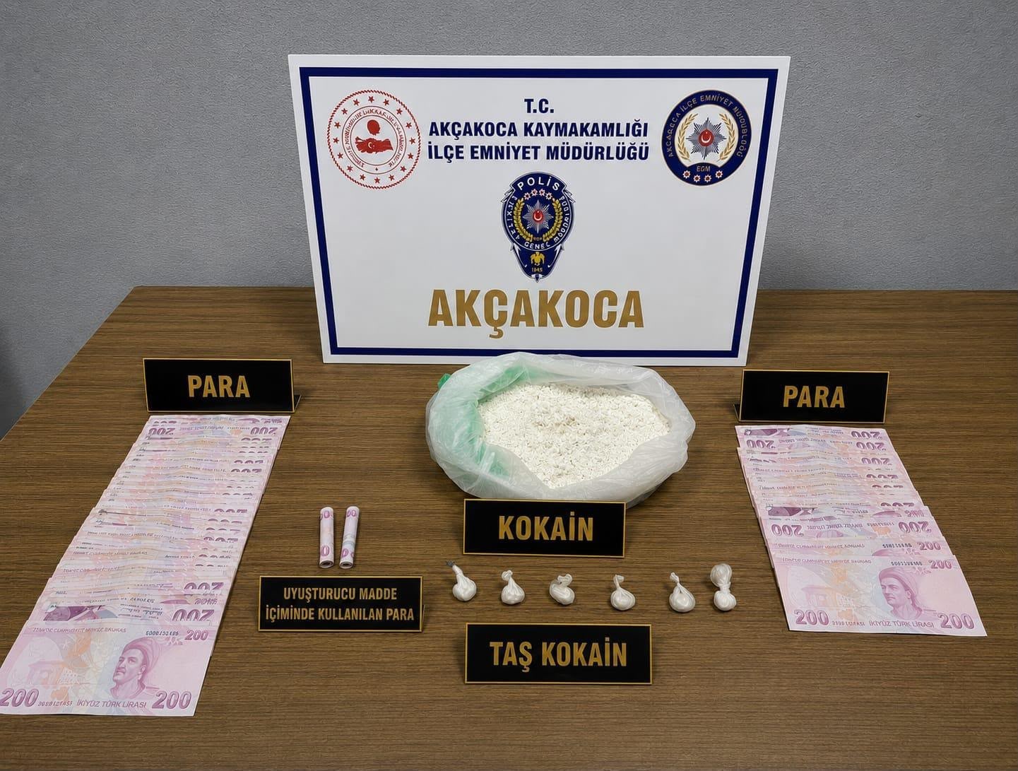 DÜZCE’DE UYUŞTURUCU OPERASYONU: 1 TUTUKLAMA
