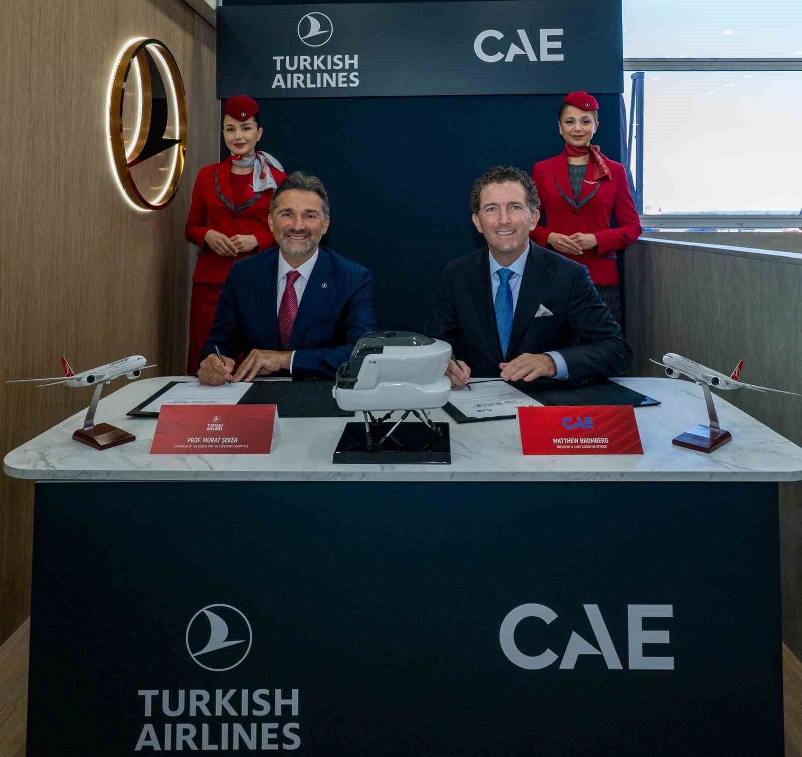 TÜRK HAVA YOLLARI, CAE İLE "SİMÜLATÖR TEDARİK SÖZLEŞMESİ" İMZALADI