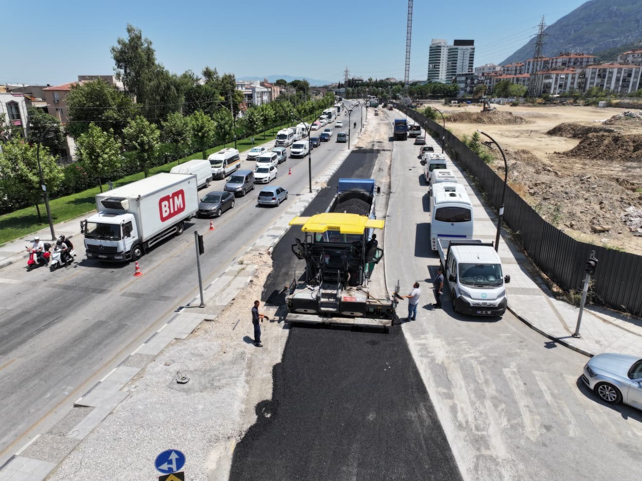 CİDER YOLUNDA ÇALIŞMALAR HIZ KESMEDEN DEVAM EDİYOR