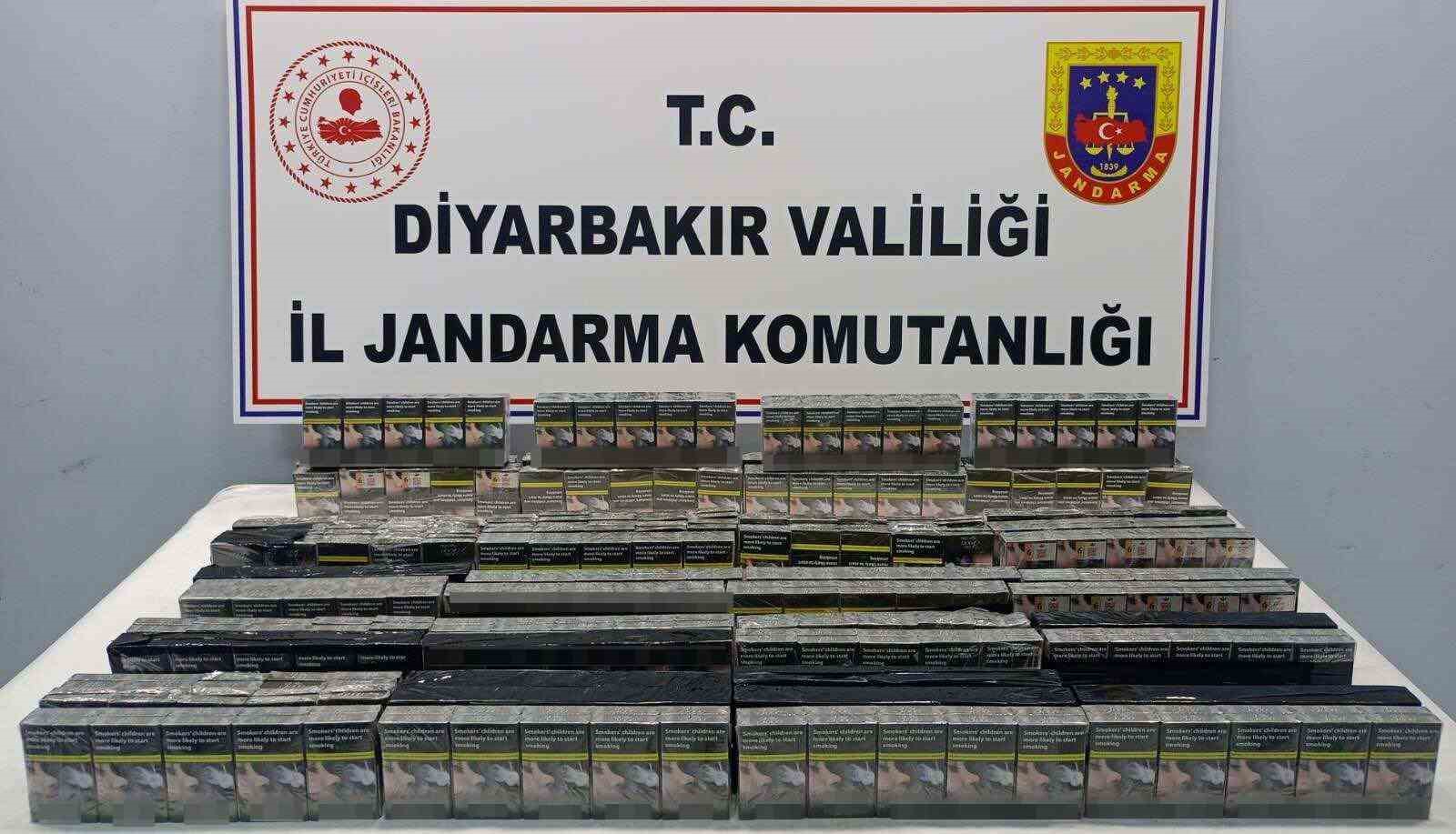 DİYARBAKIR’DA ÇOK SAYIDA GÜMRÜK KAÇAĞI ÜRÜN ELE GEÇİRİLDİ