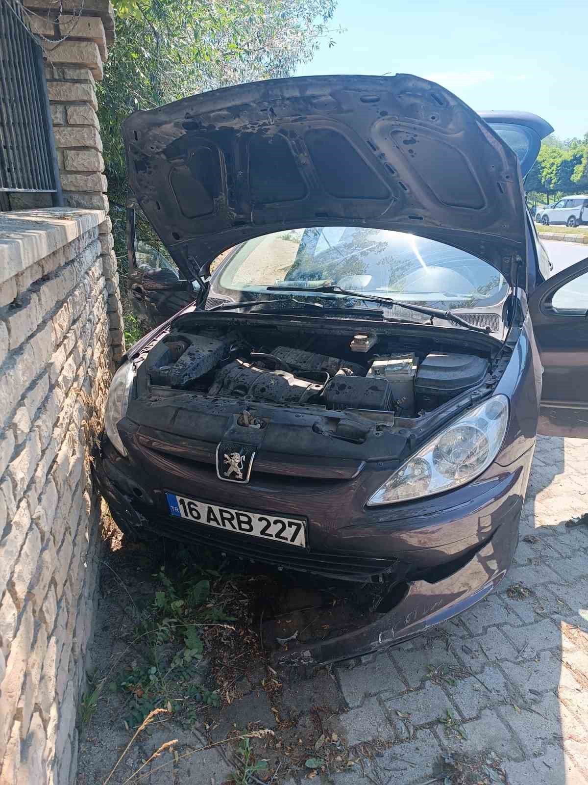 VAN’DA TRAFİK KAZASI: 1 YARALI
