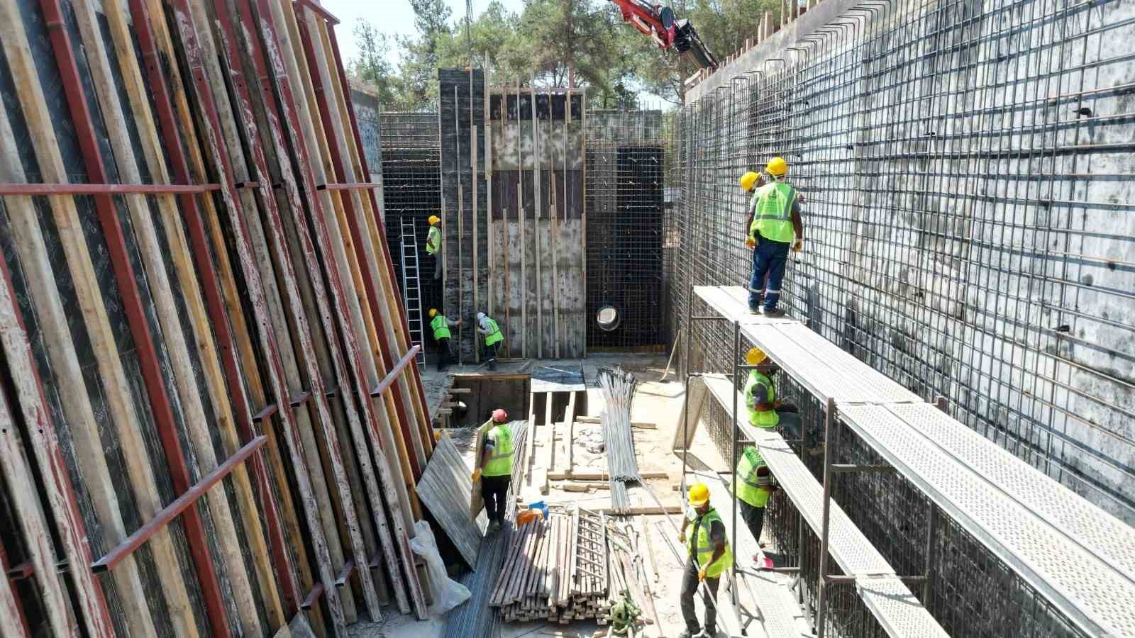 BÜYÜKŞEHİR’DEN DEMİRTAŞ’A 10 BİN METREKÜPLÜK YENİ SU DEPOSU