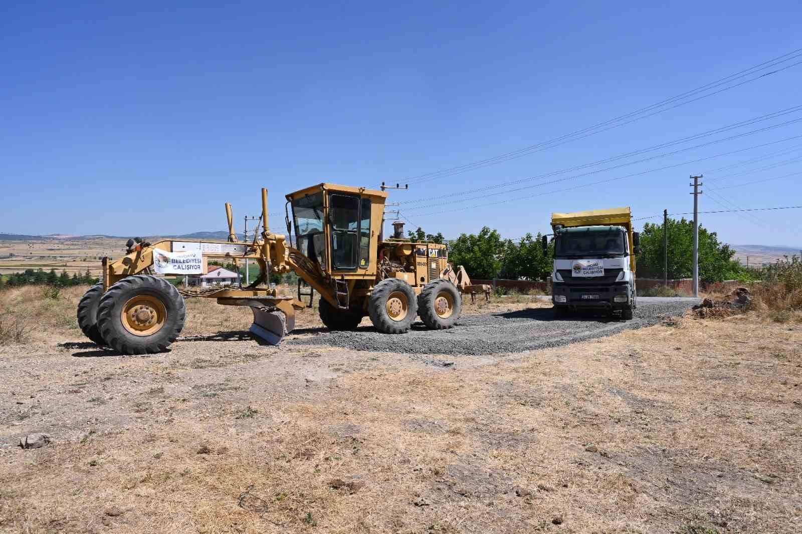 İNÖNÜ’DE ALT YAPI ÇALIŞMALARI