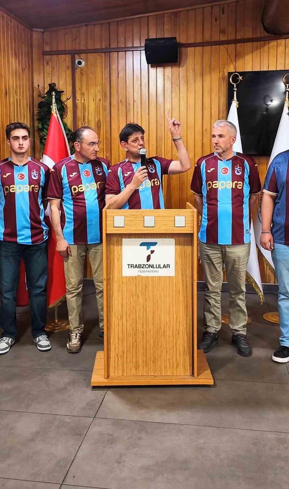 TRABZONSPORLULAR FEDERASYONU’NDAN TRABZONSPOR’A DESTEK ÇAĞRISI