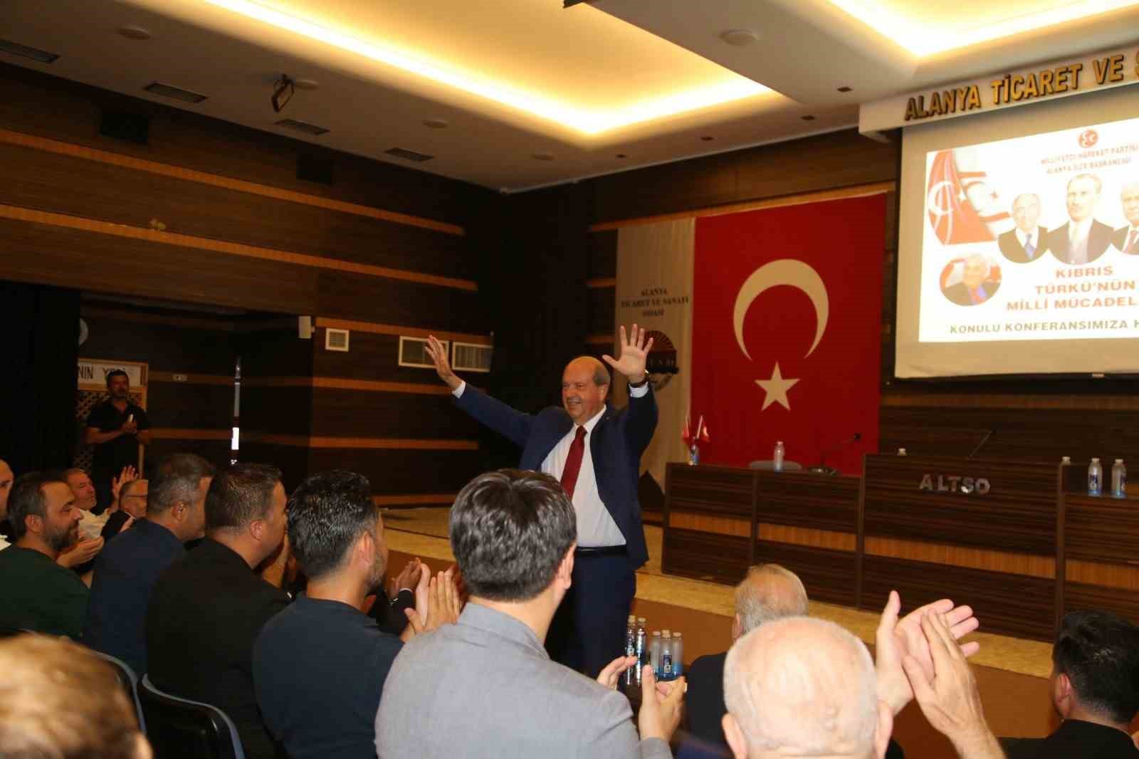 KKTC 5. CUMHURBAŞKANI TATAR: "KIBRIS’TA BİR ANLAŞMA ANCAK İKİ DEVLETLİ BİR ANLAŞMAYLA OLUR"