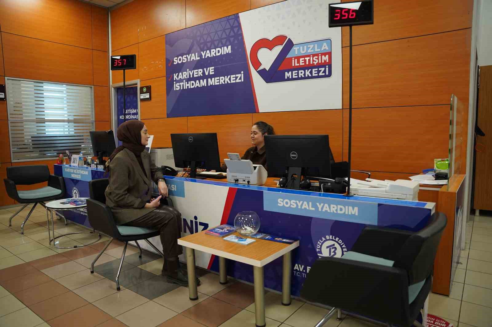 TUZLA İLETİŞİM MERKEZİ VATANDAŞIN TALEPLERİNİ TEK MERKEZDEN YÖNETİYOR