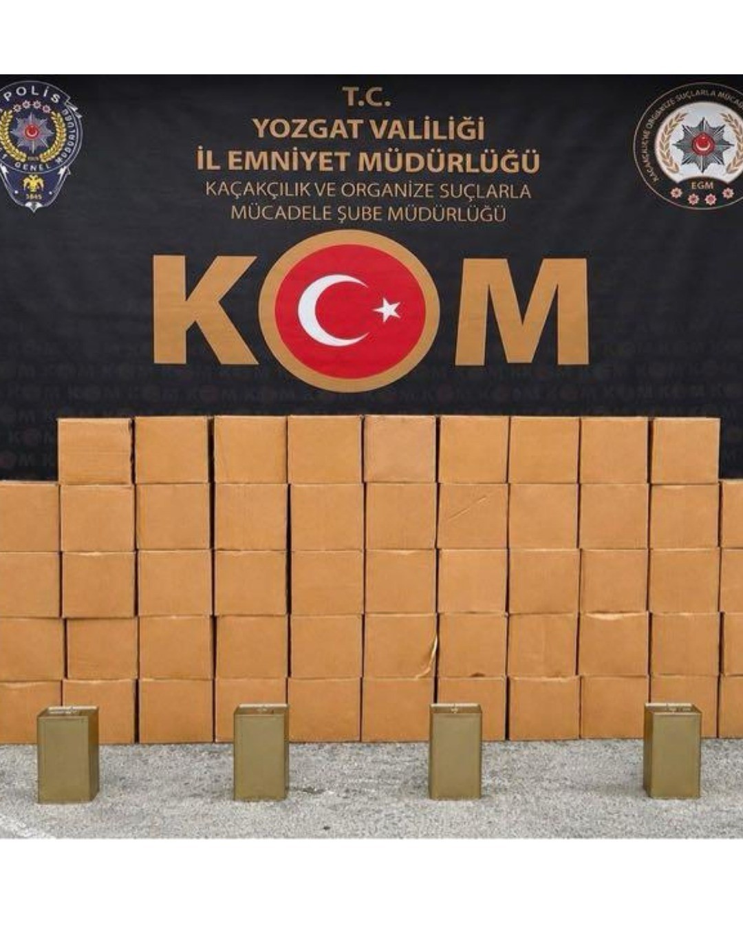 YOZGAT’TA SAĞLIKSIZ BİN 400 LİTRE KAÇAK YAĞ ELE GEÇİRİLDİ