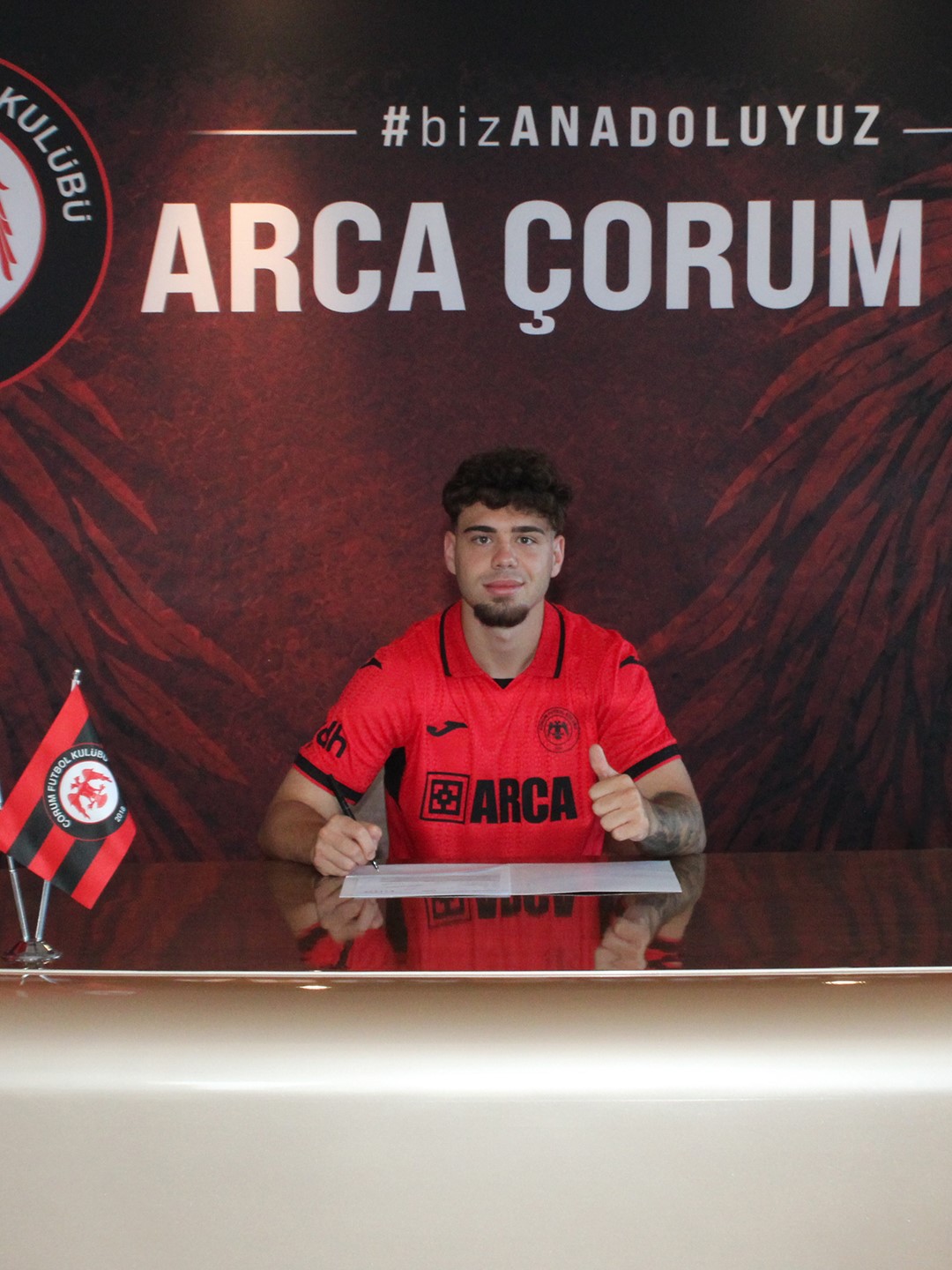 ÇORUM FK, ANDREİ BORZA İLE 4+1 YILLIK SÖZLEŞME İMZALADI