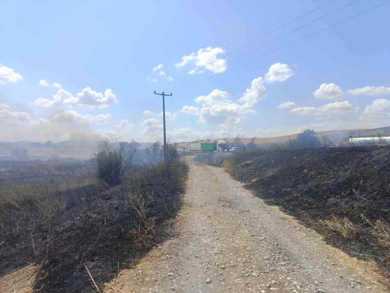 SUSURLUK’TA KORKUTAN YANGIN