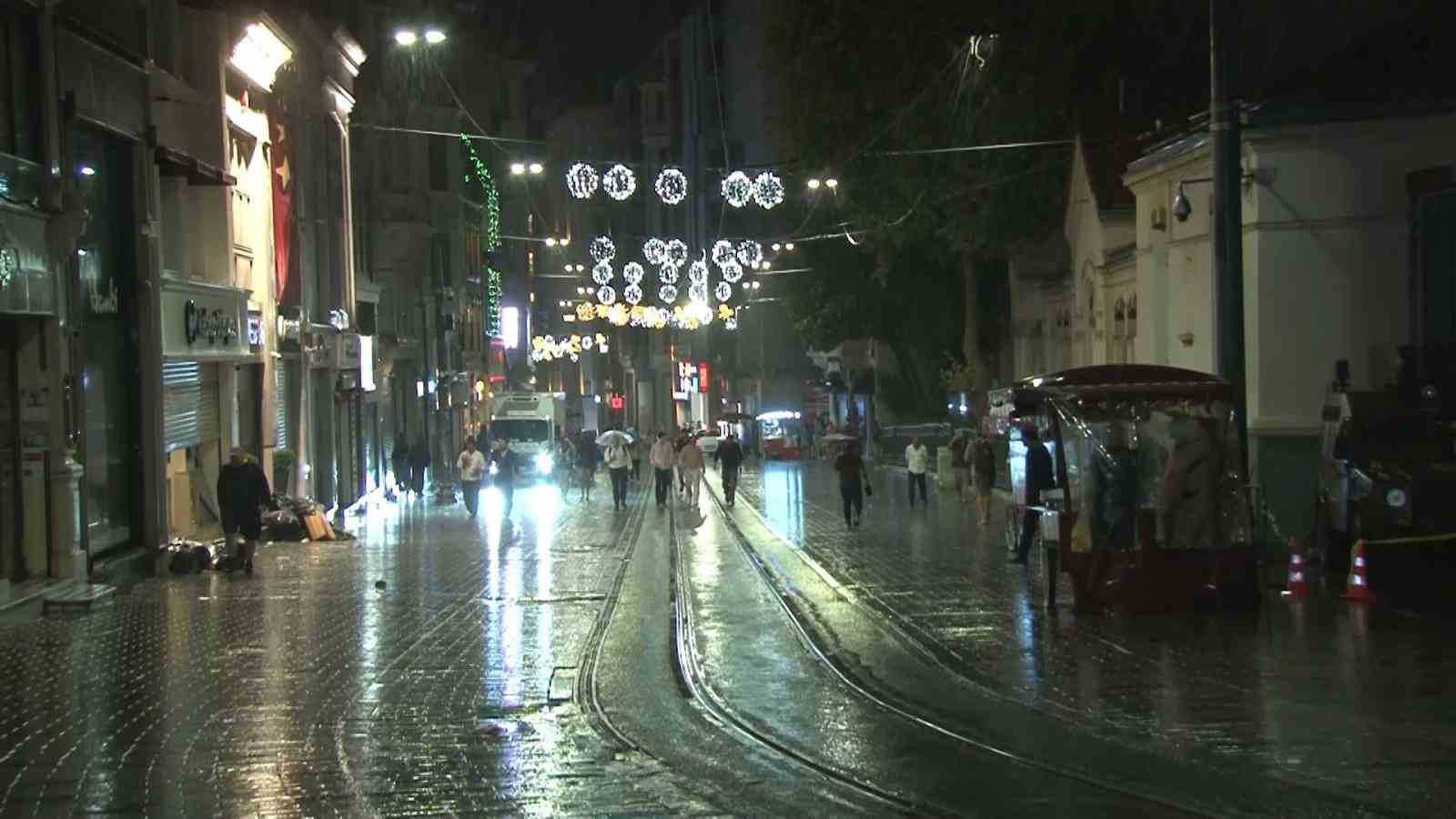İSTANBUL AVRUPA YAKASI’NDA BEKLENEN YAĞIŞ BAŞLADI