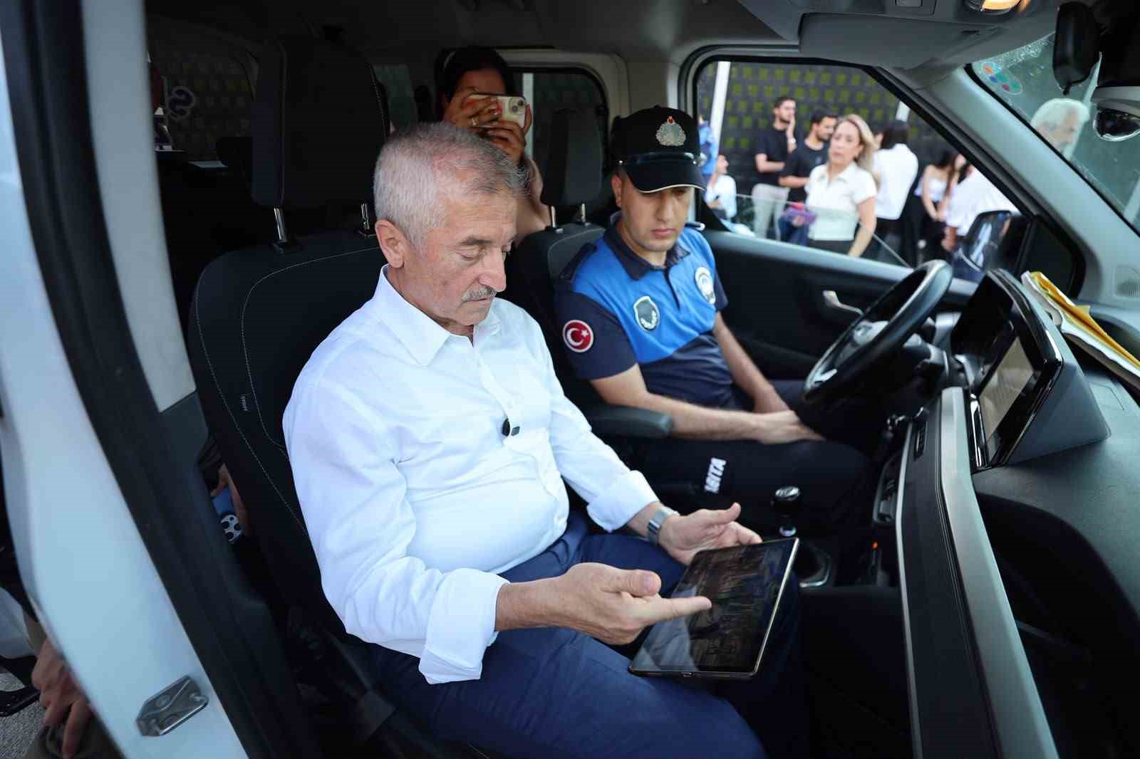 TAHMAZOĞLU, KAMERA VE DRON DESTEKLİ PARK DENETİMİNE KATILDI