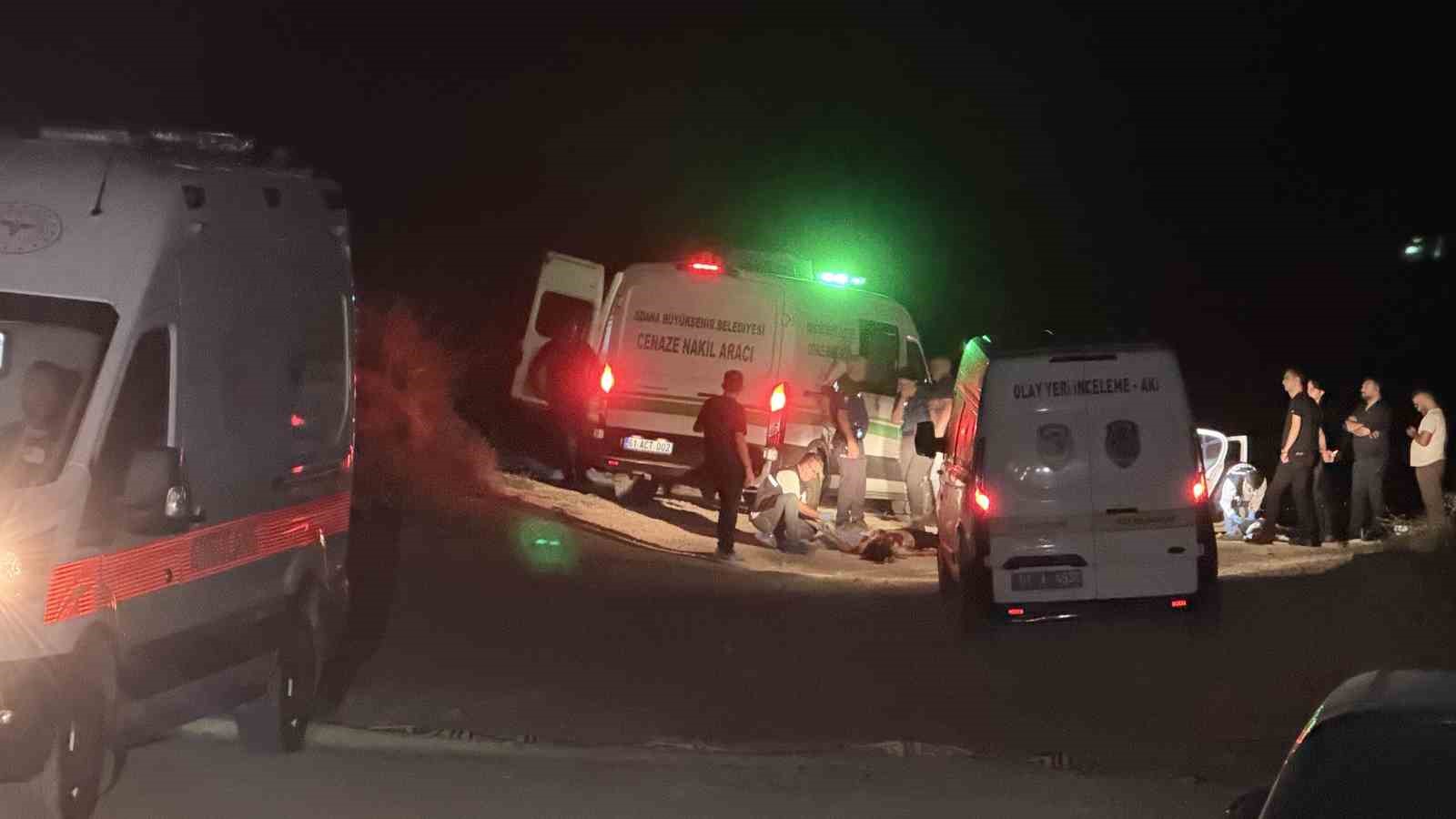 ADANA’DA 1 KADIN VE 2 ERKEK SİLAHLI SALDIRIDA HAYATINI KAYBETTİ