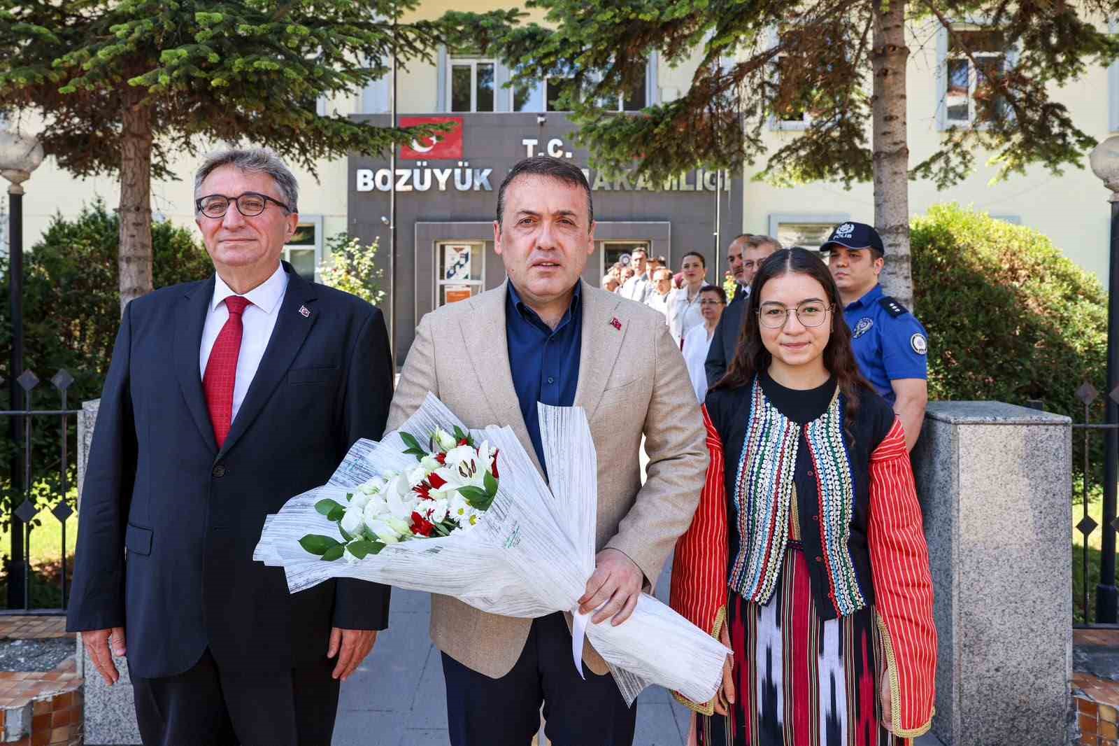 VALİ SÖZER’DEN KAYMAKAM HELVACI’YA İADE-İ ZİYARET