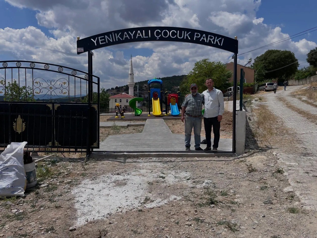 BOYABAT’TA KÖY ÇOCUKLARINA YENİ OYUN PARKI